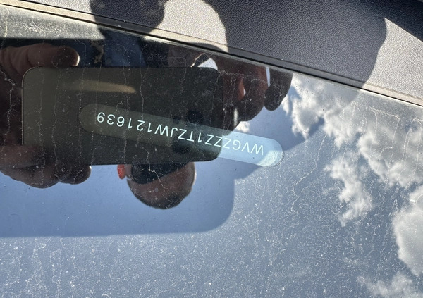 Volkswagen Touran cena 84997 przebieg: 119123, rok produkcji 2018 z Działoszyn małe 172